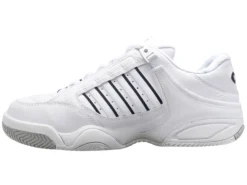K-Swiss Chaussures De Tennis K Swiss Men Defier RS White White Black -Tennis Soldes Boutique 01033 175.04