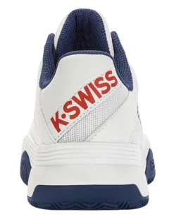 K-Swiss Chaussures De Tennis K Swiss Men Court Express HB White Opal Lollipop -Tennis Soldes Boutique 06750 136.03
