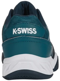 K-Swiss Chaussures De Tennis K Swiss Men Bigshot Light 4 Reflecting Pond Colonial Blue White -Tennis Soldes Boutique 06989 436.03