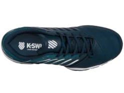 K-Swiss Chaussures De Tennis K Swiss Men Bigshot Light 4 Reflecting Pond Colonial Blue White -Tennis Soldes Boutique 06989 436.06