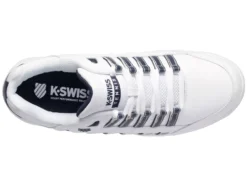 K-Swiss Chaussures De Tennis K Swiss Men Court Prestir Omni White Navy -Tennis Soldes Boutique 07390 109.06