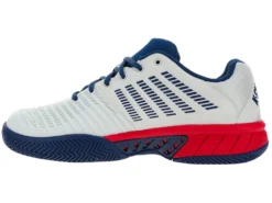 K-Swiss Chaussures De Tennis K Swiss Men Express Light 3 Bit Of Blue Blue Opal Lollipop -Tennis Soldes Boutique 08562176m 08562 176.04