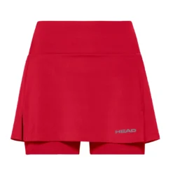 Jupe De Tennis HEAD Girls Club Basic Red