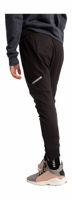 Pantalon De Survêtement Osaka Enfant Deshi T5 Black -Tennis Soldes Boutique 16345194 track pant black deshi back girl no bg