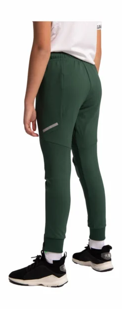 Pantalon De Survêtement Osaka Enfant Deshi T5 Dark Green -Tennis Soldes Boutique 16345223 track pant dark green deshi girl back no bg