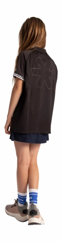 Polo De Tennis Osaka Kids Polo Jersey Jersey Black -Tennis Soldes Boutique 1634651polo jersey black deshi full back232f0c30 208b 4fdf 9714 60368a518b19 no bg