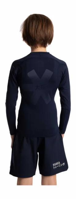 T-Shirt De Sport Osaka Enfant Sous-Vêtement De Sport Navy -Tennis Soldes Boutique 16347354 baselayer navy deshi boy back767x no bg