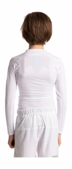 T-Shirt De Sport Osaka Enfant Sports Baselayer White -Tennis Soldes Boutique 16347384 baselayer white deshi boy back767x no bg