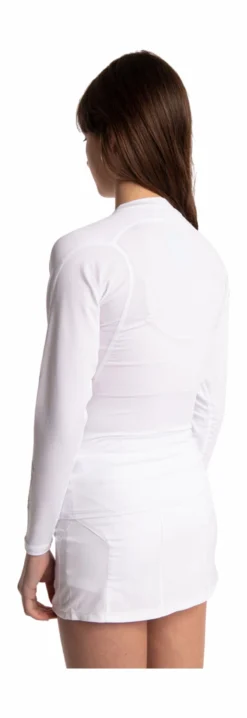 T-Shirt De Sport Osaka Enfant Sports Baselayer White -Tennis Soldes Boutique 16347385 baselayer white deshi girl back767x no bg
