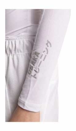 T-Shirt De Sport Osaka Enfant Sports Baselayer White -Tennis Soldes Boutique 1634738baselayer white deshi boy osaka 2767x no bg