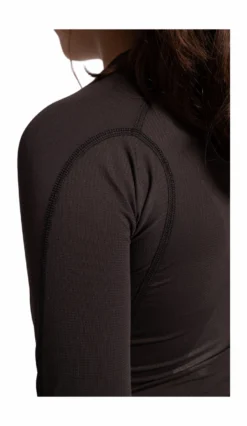 T-Shirt De Sport Osaka Sports Baselayer Black -Tennis Soldes Boutique 1634741baselayers black deshi girl back detail767x no bg