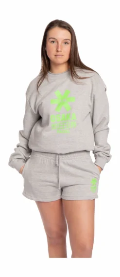 Pull-Over Osaka Unisex Sweater Basic Classic Heather Grey -Tennis Soldes Boutique 163478616 12929003 unisex sweater basic padel classic heather gre 2 no bg