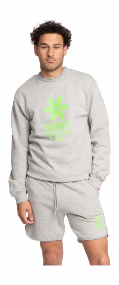 Pull-Over Osaka Unisex Sweater Basic Classic Heather Grey -Tennis Soldes Boutique 16347869 12929003 unisex sweater basic padel classic heather gre 16 no bg