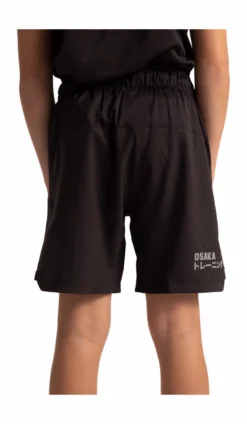 Short D'Entraînement Osaka Kids Training Short Black -Tennis Soldes Boutique 16348795 training short black deshi back no bg