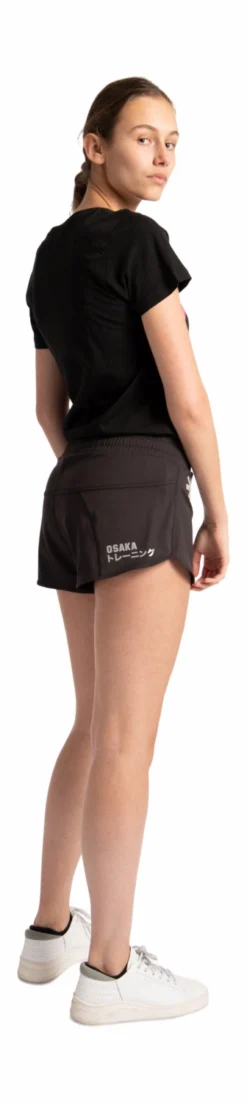 Short D'Entraînement Osaka Women Training Short Black -Tennis Soldes Boutique 16349064 training short black women full back no bg