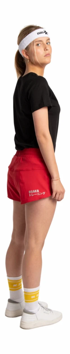 Short D'Entraînement Osaka Women Training Short Red -Tennis Soldes Boutique 16349124 training short red women full no bg