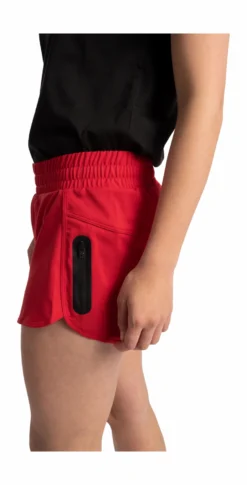 Short D'Entraînement Osaka Women Training Short Red -Tennis Soldes Boutique 16349126 training short red women zipper no bg