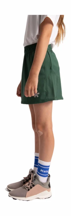Jupe De Sport Osaka Girls Training Skort Dark Green -Tennis Soldes Boutique 16349304 training skort dark green deshi side no bg