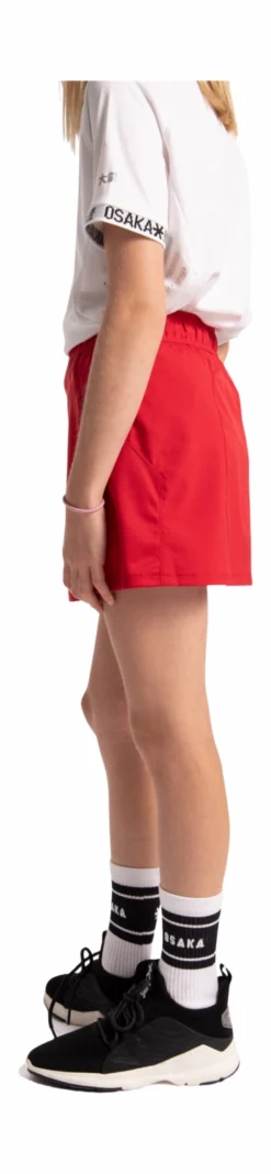 Jupe De Sport Osaka Girls Training Skort Red -Tennis Soldes Boutique 16349364 training skort red deshi side no bg