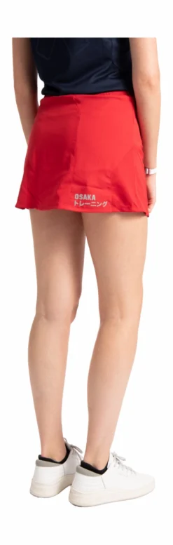 Jupe De Sport Osaka Women Training Skort Red -Tennis Soldes Boutique 16349605 training skort red women back no bg