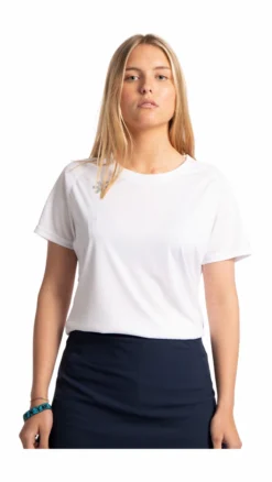 T-Shirt De Sport Osaka Femme Training Tee White -Tennis Soldes Boutique 16350593 10538 womentrainingtee white 1 no bg