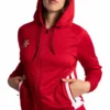 Gilet Osaka Femme Training Zip Hoodie Red -Tennis Soldes Boutique 16351281 training zip hoodie red women front no bg