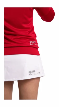 Gilet Osaka Femme Training Zip Hoodie Red -Tennis Soldes Boutique 16351284 training zip hoodie red women osaka no bg