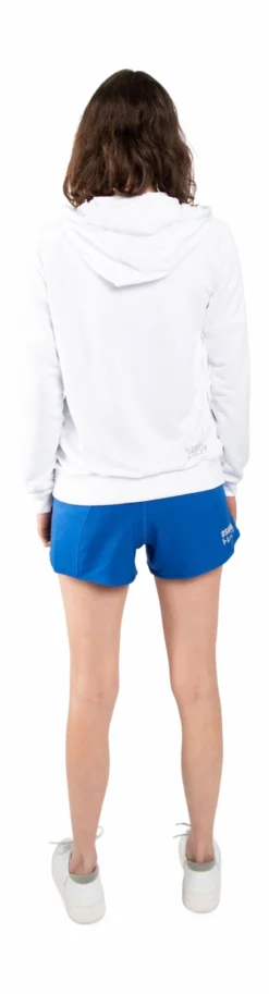 Gilet Osaka Femme Training Zip Hoodie White -Tennis Soldes Boutique 16351343 training zip hoodie white women full back no bg