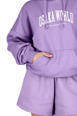 Pull Osaka Femme Hoodie Light Purple -Tennis Soldes Boutique 16805394 13582 women hoodie light purple 11