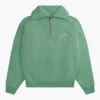 Pull Osaka Women Half Zip Sweater Green 2 Pull Osaka Women Half Zip Sweater Green -Tennis Soldes Boutique 168767913581 womenhalfzipsweater green 1578x