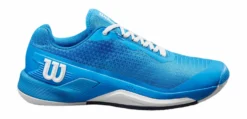Chaussures De Tennis Wilson Men Rush Pro 4.0 Clay French Blue White Navy Blazer