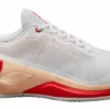Chaussures De Tennis Wilson Women Rush Pro 4.0 Clay White Peach Parfait Infrared -Tennis Soldes Boutique 17926041782451 no bg
