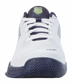 Chaussures De Tennis K-Swiss Men Hypercourt Express 2 White Peacoat Silver -Tennis Soldes Boutique 184721606613 17702 no bg