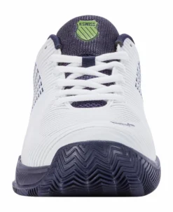 Chaussures De Tennis K-Swiss Men Hypercourt Express 2 HB White Peacoat Silver -Tennis Soldes Boutique 184721906614 17702 no bg no bg