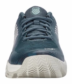 Chaussures De Tennis K-Swiss Men Hypercourt Express 2 HB Indian Teal Star White Moonstruck -Tennis Soldes Boutique 184722206614 34602 no bg
