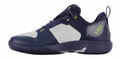 Chaussures De Tennis K-Swiss Men Ultrashot Team Peacoat Gray Violet Lime Green -Tennis Soldes Boutique 184722807395 49004 no bg