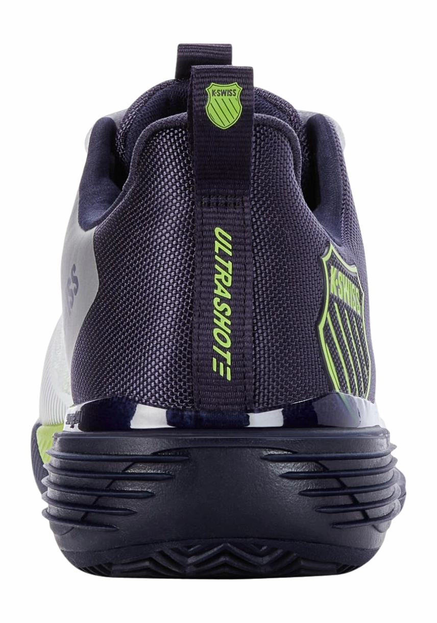Chaussures De Tennis K-Swiss Men Ultrashot 3 HB White Peacoat Lime Green 6 Chaussures De Tennis K-Swiss Men Ultrashot 3 HB White Peacoat Lime Green – Image 4