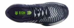 Chaussures De Tennis K-Swiss Men Express Light 3 Peacoat Gray Violet Lime Green -Tennis Soldes Boutique 184723408562 49006 no bg