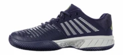 Chaussures De Tennis K-Swiss Men Express Light 3 HB Peacoat Gray Violet Lime Green -Tennis Soldes Boutique 184724008563 49004 no bg