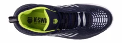 Chaussures De Tennis K-Swiss Men Hypercourt Supreme 2 Peacoat White Lime Green -Tennis Soldes Boutique 184724609071 49406 no bg