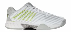 Chaussures De Tennis K-Swiss Women Hypercourt Express 2 White Gray Violet Lime Green
