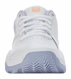 K-Swiss Chaussures De Tennis K Swiss Women Court Express HB White Heather Peach Fuzz -Tennis Soldes Boutique 184728896750 95802 no bg