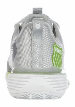 Chaussures De Tennis K-Swiss Women Ultrashot 3 HB White Gray Violet Lime Green -Tennis Soldes Boutique 184729498415 95603 no bg no bg no bg