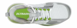 Chaussures De Tennis K-Swiss Women Ultrashot 3 HB White Gray Violet Lime Green -Tennis Soldes Boutique 184729498415 95606 no bg no bg