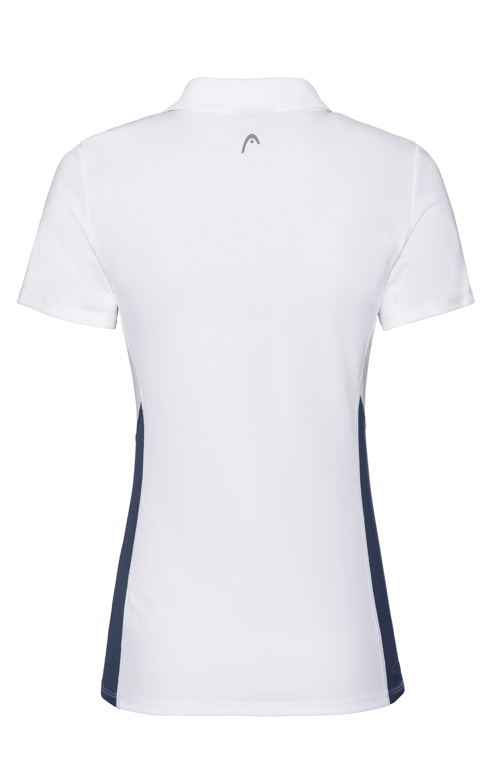 Polo HEAD Fille Club Tech White Dark Blue 4 Polo HEAD Fille Club Tech White Dark Blue – Image 2