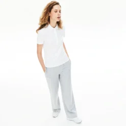 Polo Lacoste Women PF5462 Slim Fit Blanc -Tennis Soldes Boutique 3 PF5462 001 24202