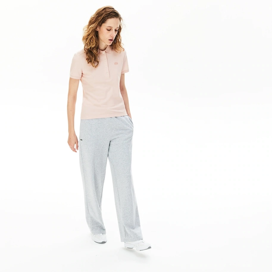 Polo Lacoste Femme PF5462 Slim Fit Rose Pale 4 Polo Lacoste Femme PF5462 Slim Fit Rose Pale – Image 2