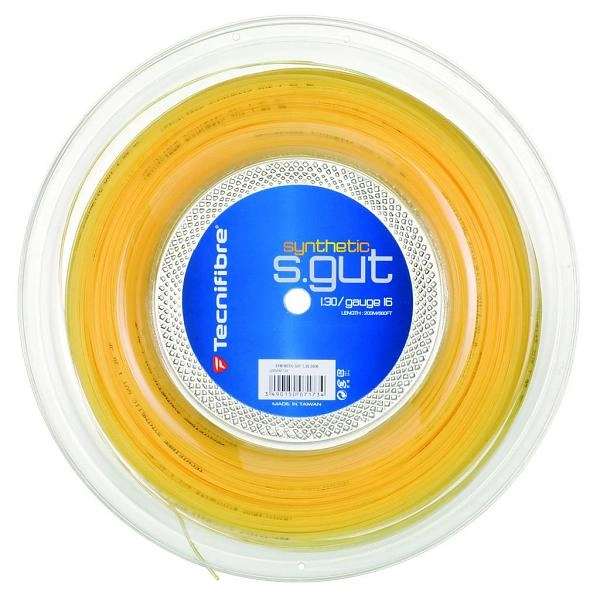 Cordage Tecnifibre Reel Synthetic Gut Naturel 1.30mm/200m 3 Cordage Tecnifibre Reel Synthetic Gut Naturel 1.30mm/200m