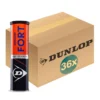 Balles De Tennis Dunlop Fort Max TP 4-Tin (Boîte De 36x4) 2020 -Tennis Soldes Boutique 601323 Doos