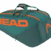 Sac De Tennis HEAD Pro Racquet Bag 9R Dark Cyan Fluo Orange -Tennis Soldes Boutique 724794627358pro racquet bag l dyfo 1 no bg